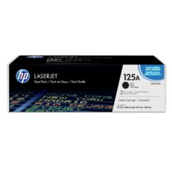 Hp 125A Toner, Black Dual Pack, CB540AD (package 2 each)